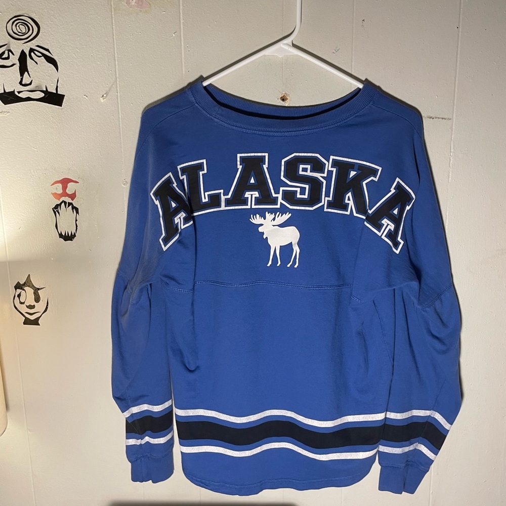 Popular ALASKA long sleeve t shirt Mens size Small